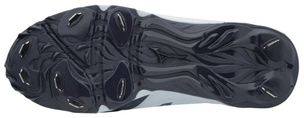 Mizuno - 9-Spike Advanced Sweep 4 Low Women's Metal Softball Cleat - White-Navy, Size 6