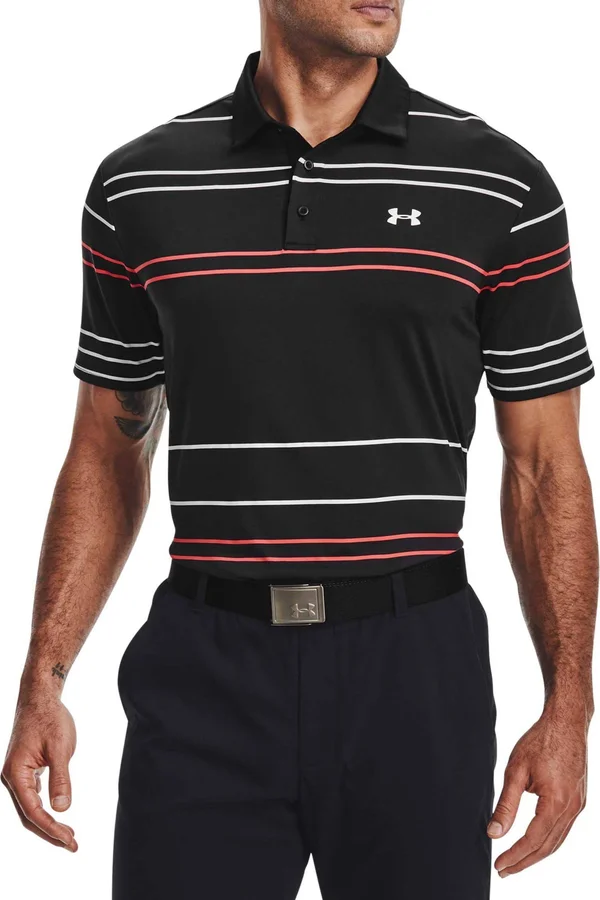 Under Armour Men's Playoff 2.0 Golf Polo - Small, Black