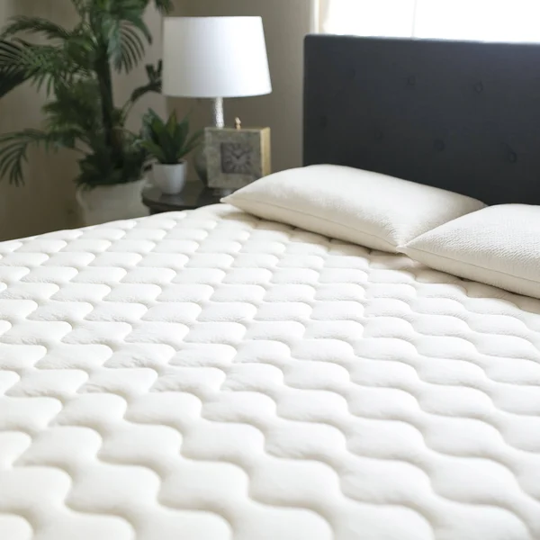 Hevea Bliss 7 inch Flippable Natural Latex Mattress Queen