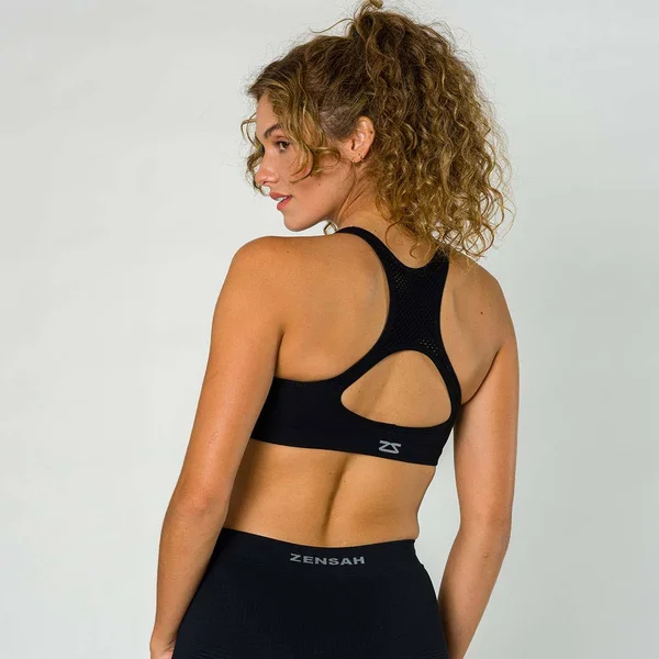 Zensah Racey Sports Bra Coral Medium