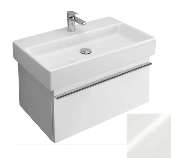 AF Supply - Villeroy & Boch 5133UB01 Memento Washbasin 31 1/2x22 x 18 1/2x22 (800 x 470 mm) in White Alpin