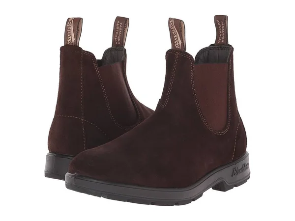 Blundstone Unisex Suede Original Series Boot, Size: 3, Brown