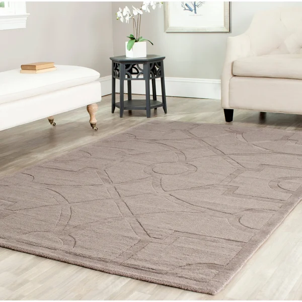 Martha Stewart by Safavieh Fretwork Wool Rug - 4& x 6& - Cavern