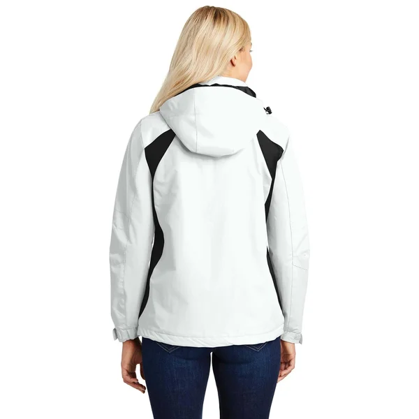 Port Authority L304 Ladies All-Season II Jacket - White/Black - M