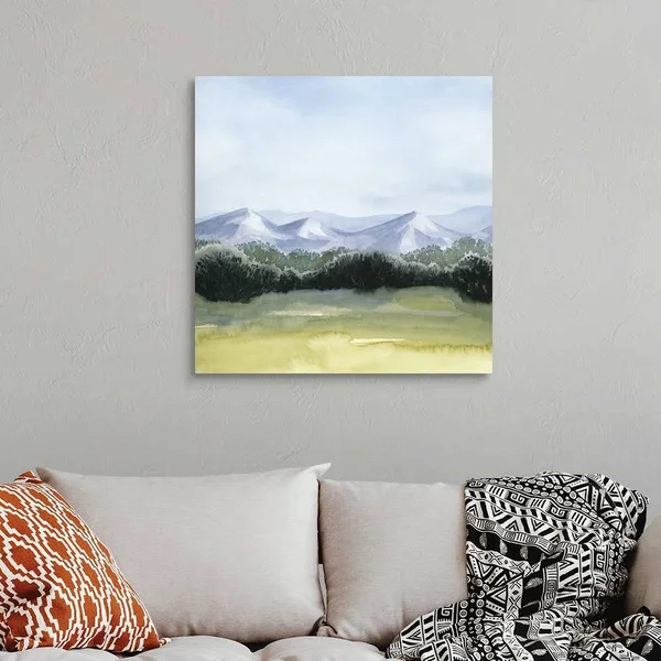 Blue Mountain Break I, Canvas Wall Art, 30x30, Great Big Canvas