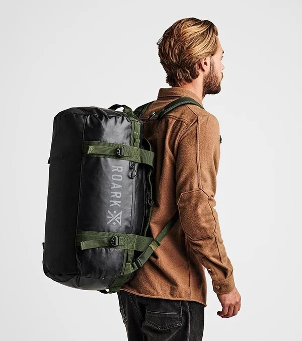 Roark Revival -Pony Keg 60L Duffel Bag - Black, One Size