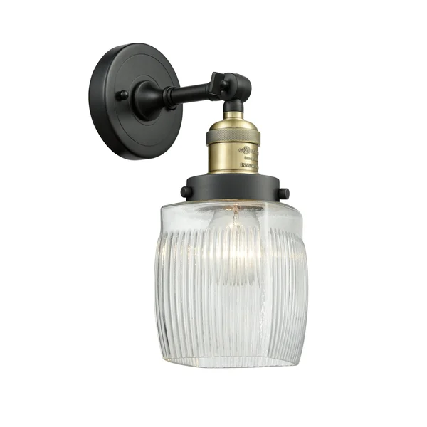 Innovations Lighting Colton 1 Light Sconce 203 BK G302 (Black)