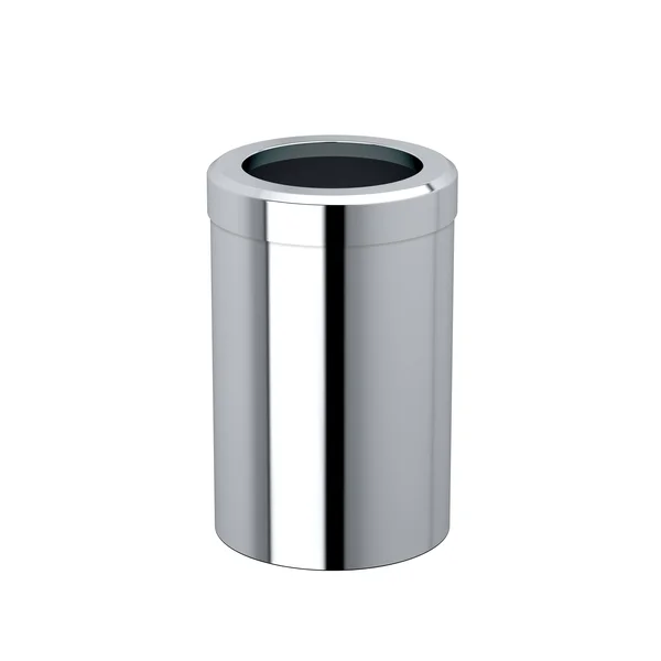 Gatco 1910 Modern Round Waste Basket Chrome