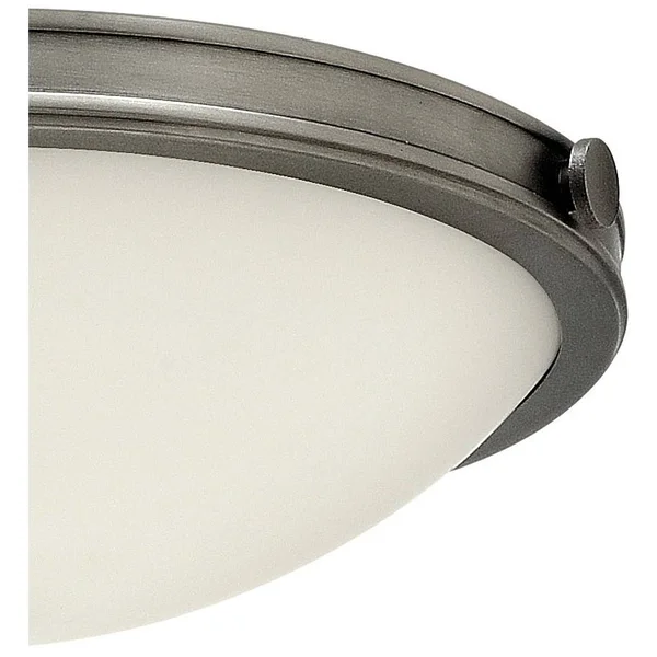 Hinkley Maxwell Flush Mount Ceiling Light - Antique Nickel 3783AN