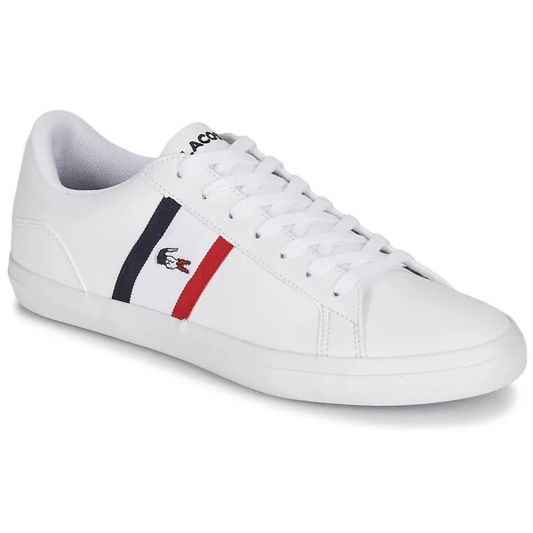 Mens Lacoste Lerond Tri Trainers - White