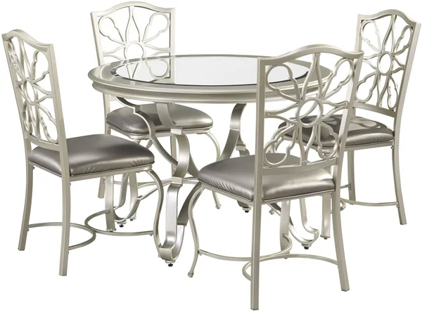 Shollyn Silver Round Dining Table by Ashley