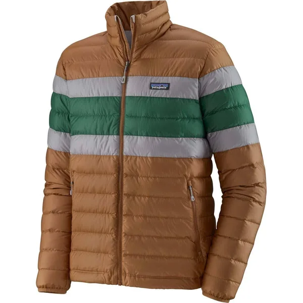 Patagonia Down Sweater Jacket - Men's Beech Brown - L