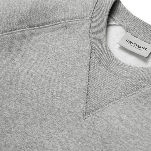 Carhartt WIP Chase Sweatshirt, Grey Heather
