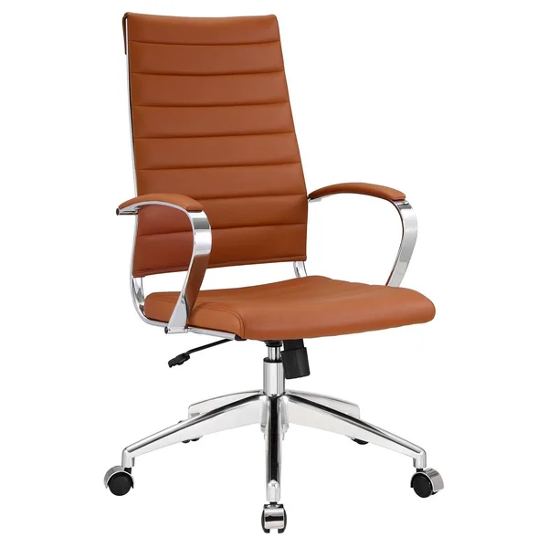 Modway Jive Modern High Back Office Chair - Terracotta