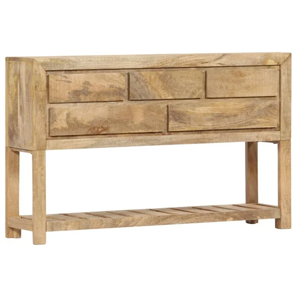 vidaXL Sideboard 47.2x22x11.8x22x29.5x22 Solid Mango Wood