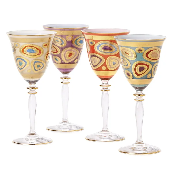 Vietri Regalia Purple Wine Glass