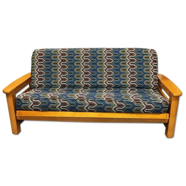 Lifestyle Exclusives Luxury Full Size Futon Cover Fits Mattress 54x75 x 6 to 8