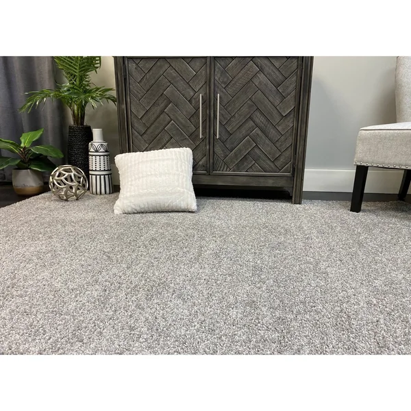 Porch & Den Carrollon Bound Edge Area Rug - Ashen 9& x 12&