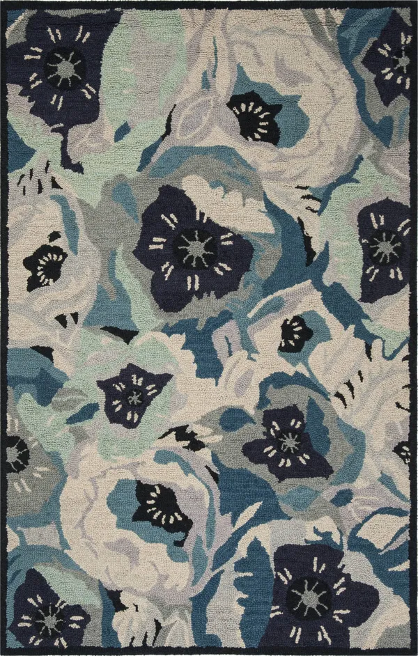 Safavieh Martha Stewart MSR4872B Blue Rug 8&X 10& Rectangle