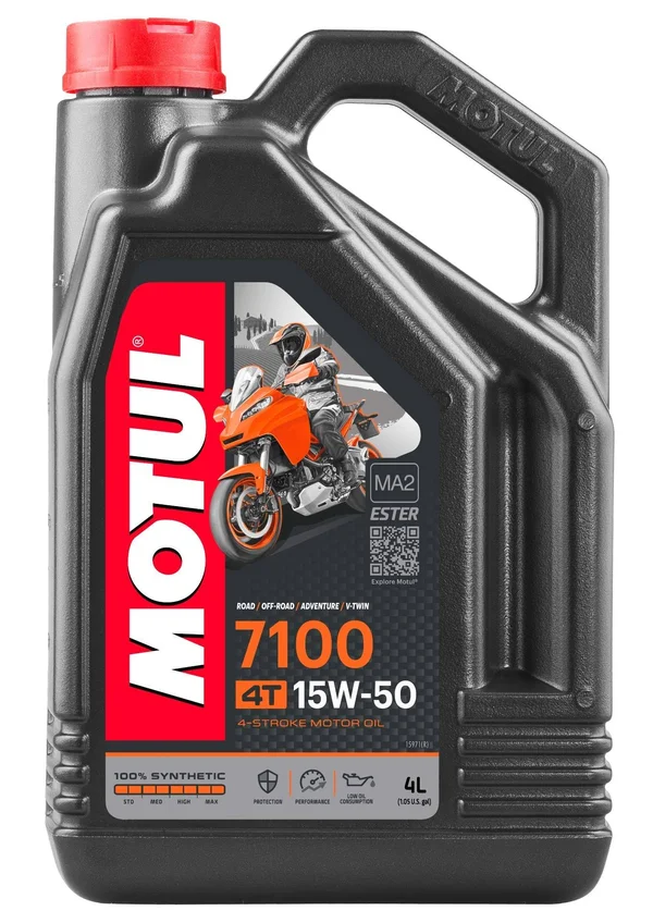 Motul Oil 7100 15W50 4T 4L