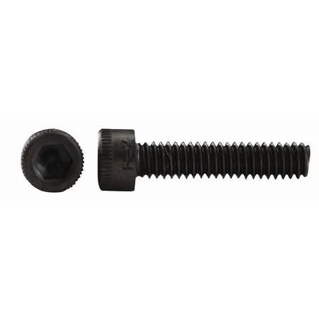 Holo-Krome 5/16-18 UNC Hex Socket Cap Screw - Alloy Steel, Black Oxide, Partially Threaded, 3-1/2x22 Length Under Head, 50-Pack