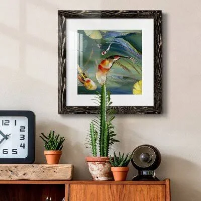 A Moment in Time - Picture Frame Painting Print on Paper Bay Isle Home Frame Color: Black Framed - Size: 20x22 H x 20x22 W x 1x22