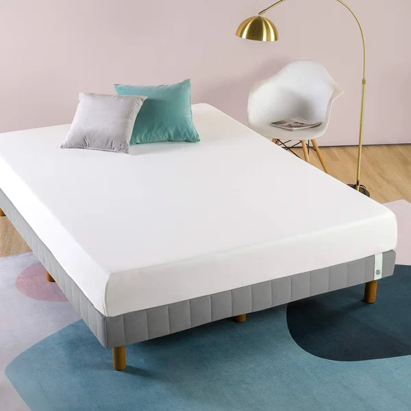 Zinus Good Design Winner Justina 11 inch Metal Mattress Foundation, Narrow Twin