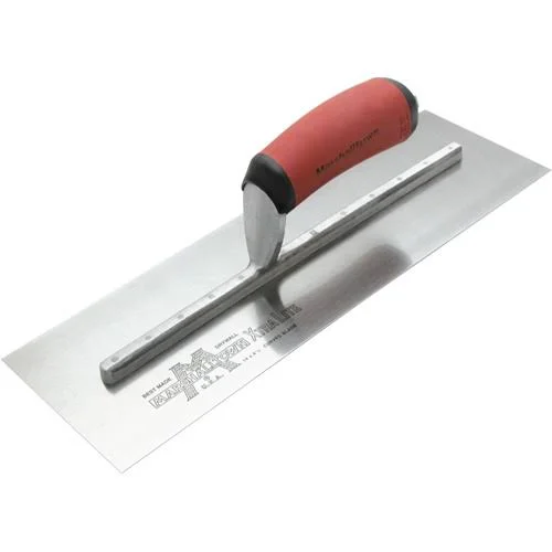 Marshalltown 12ASSD 14x22x4-1/2x22 Stainless Drywall Trowel w/DuraSoft Handle