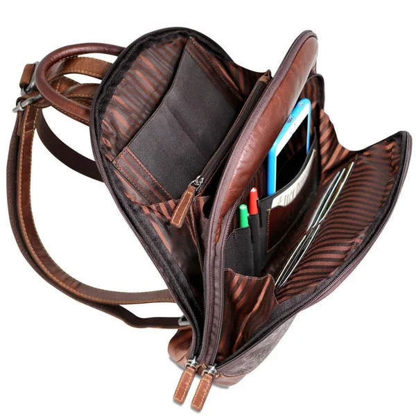 Voyager Floral Small Backpack #FL835 Brown