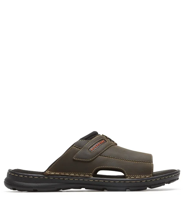 Rockport Men's Darwyn 2 Slide, Size: 7 W, Brown