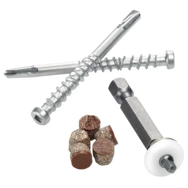 FastenMaster Cortex Driller Hidden Fastening System for Trex Elevations - 100 Linear Feet - Trex Transcend Rope Swing