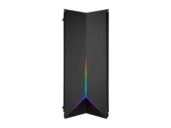 Rosewill ATX Mid Tower Gaming PC Computer Case with RGB Fan & LED Light Strip, 2