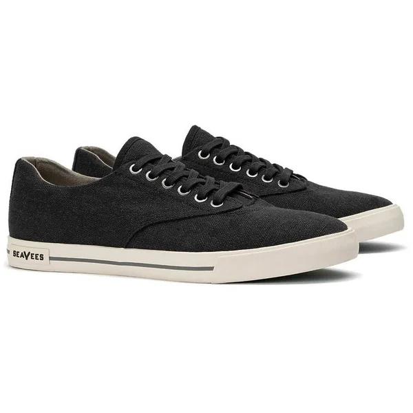 SeaVees 08/63 Hermosa Plimsoll Standard (Black) Men's Shoes