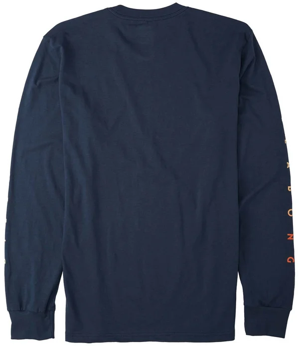 Billabong Men's Unity Long Sleeve T-Shirt - Small, Dark Grey Heather
