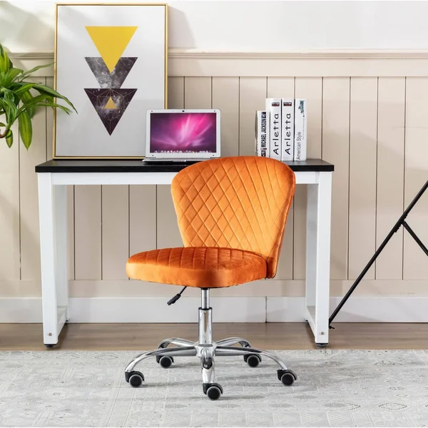 Computer Chair Task Chair Home Executive Desk Chair Comfortable Swivel Chair and Mid - N/A - Grey