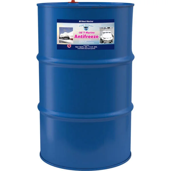West Marine -50f Engine & Water System Antifreeze - 55 Gallon, for Boats
