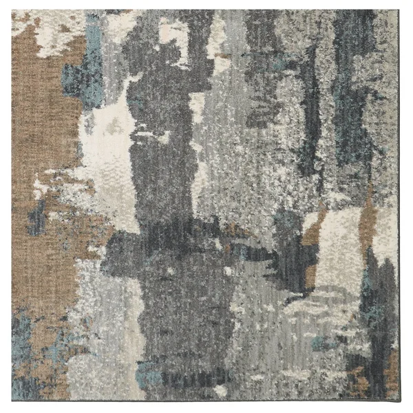 Karastan Studio Serenade Andante Area Rug, 5&3x22 x 7&10, Gray