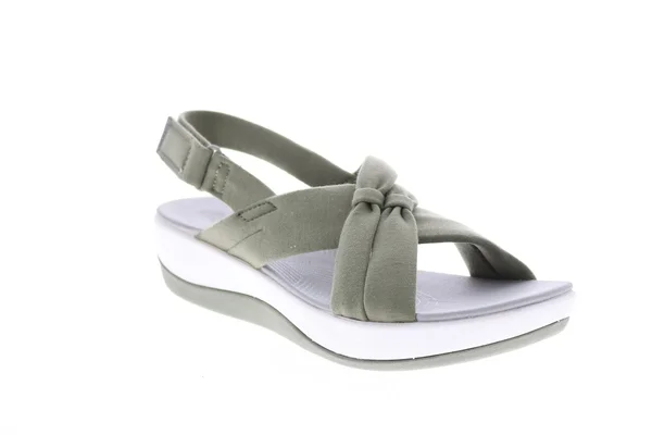 Clarks Aria Belle Women/Adult Shoe Size 6 Casual 26143192 Olive, Women's, Green
