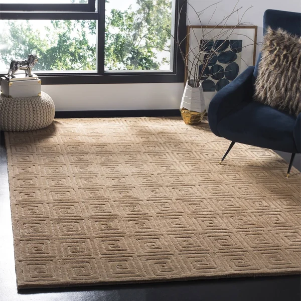 Safavieh Tibetan TB108Y Chocolate Rug 4&X 6& Rectangle