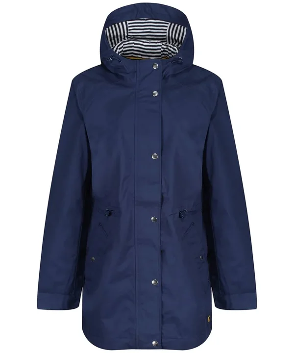 Joules Shoreside Womens Waterproof Jacket - Dark Blue