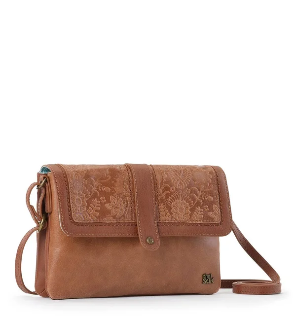 The Sak Loma Flap Crossbody Bag - Meadow Block