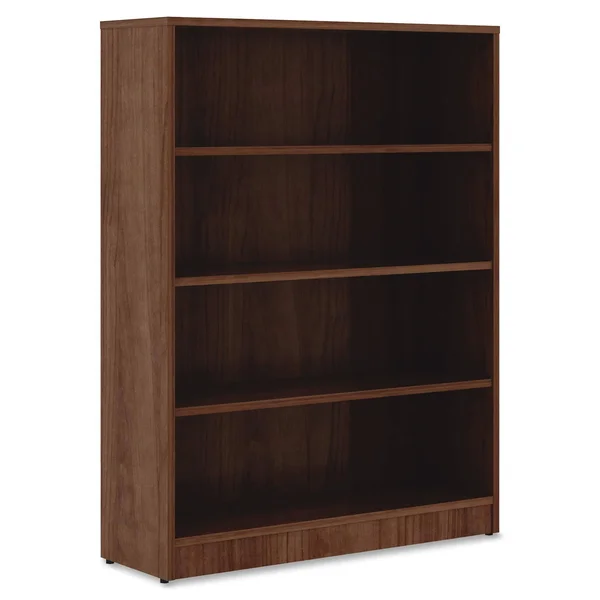 Lorell Walnut Laminate Bookcase