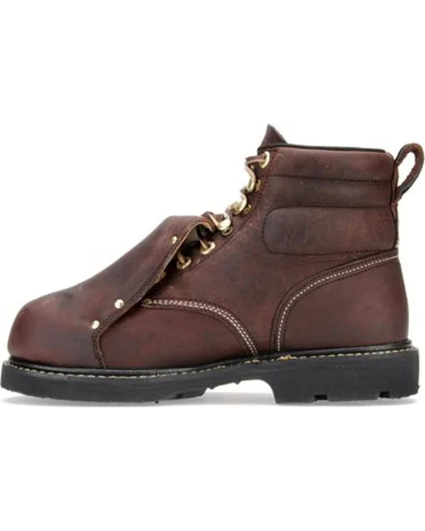 Carolina Men's Brown Domestic External Metguard Boots - Steel Toe
