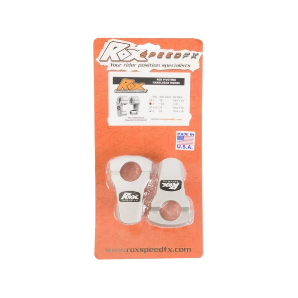 Rox Speed FX Elite Series Pivot Handlebar Riser - 2 1/8in. - Natural 1R-P2PPA