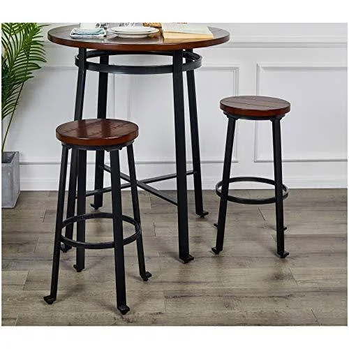Ball & Cast Bar Stools, Brown