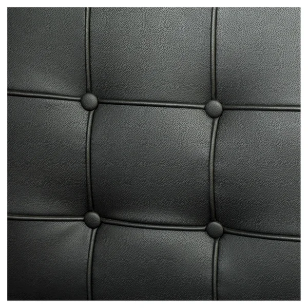 Milania Black Leather Dining Chairs by Christopher Knight Home (Milania Black Leather Dining Chairs (Set of 2))