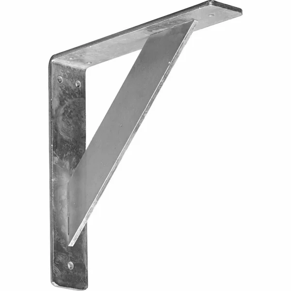 Ekena Millwork 2x22W x 10x22D x 10x22H Traditional Steel BRACKET - Unfinished