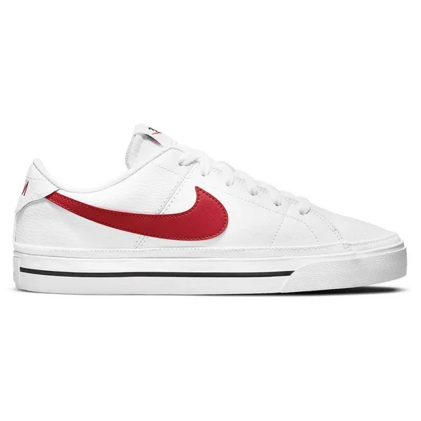 Nike Court Legacy &White University Red& White/Black/University Red Sneakers/Shoes CU4150-105 (EU Size 38.5)