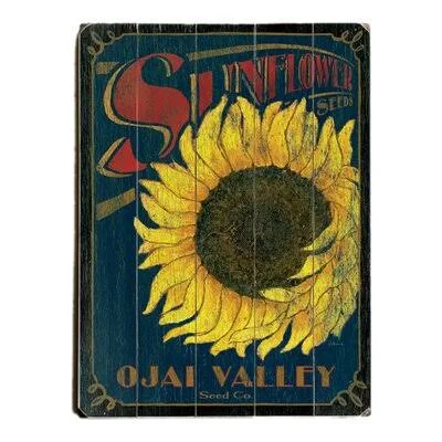 Sunflower Seeds Graphic Art Print Multi-Piece Image on Wood Artehouse Llc