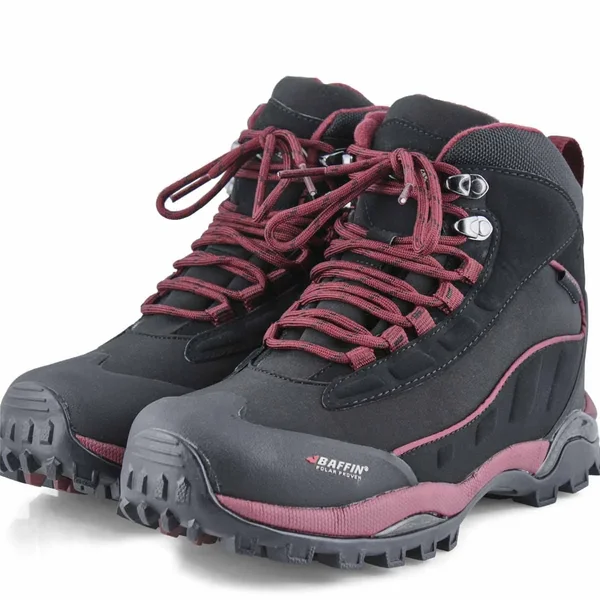 Baffin Hike Boot - Women's Black/Sangria, 8 M US